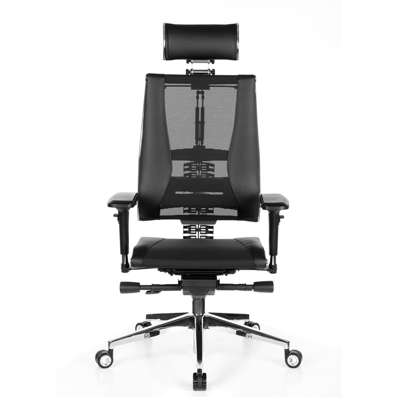 Кресло компьютерное Метта Y 4DF B2-14D - Mesh(YM93)+EcoLeather(Infinity)