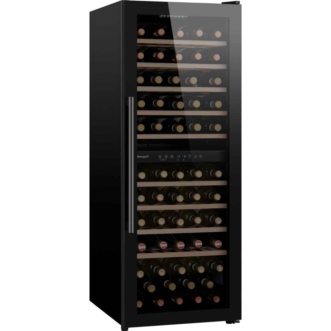 Винный шкаф Weissgauff WWC-77 DB DualZone фото