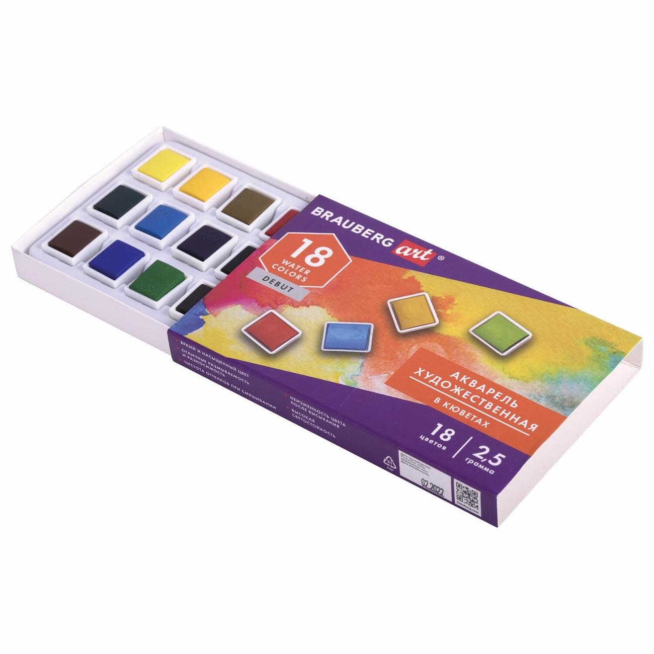 Краски Brauberg 191777