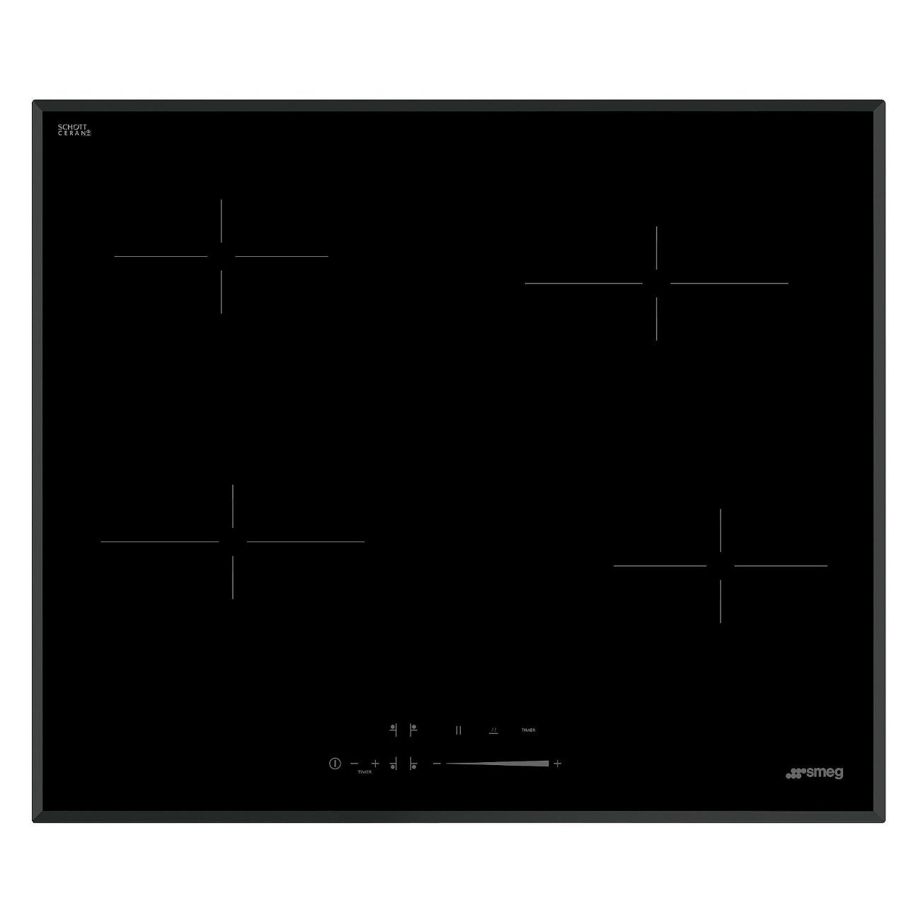 Встраиваемая электрическая панель Премиум Smeg SE464TB