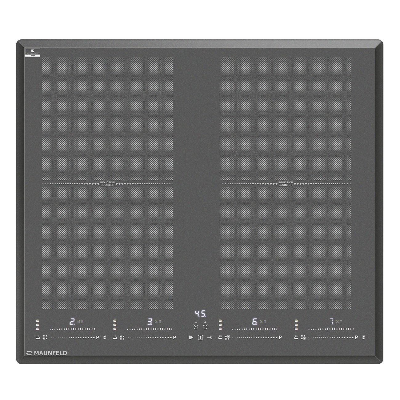 Встраиваемая индукционная панель независимая Maunfeld CVI594SF2DGR фото