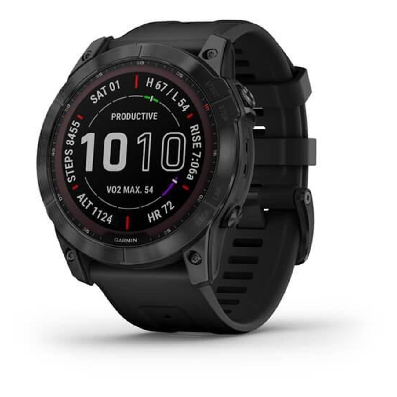 Смарт-часы Garmin Fenix 7X Sapphire Solar Bl