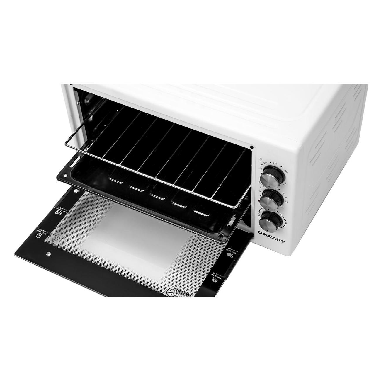 Мини-печь Kraft KM-MV4506GR, серый серая