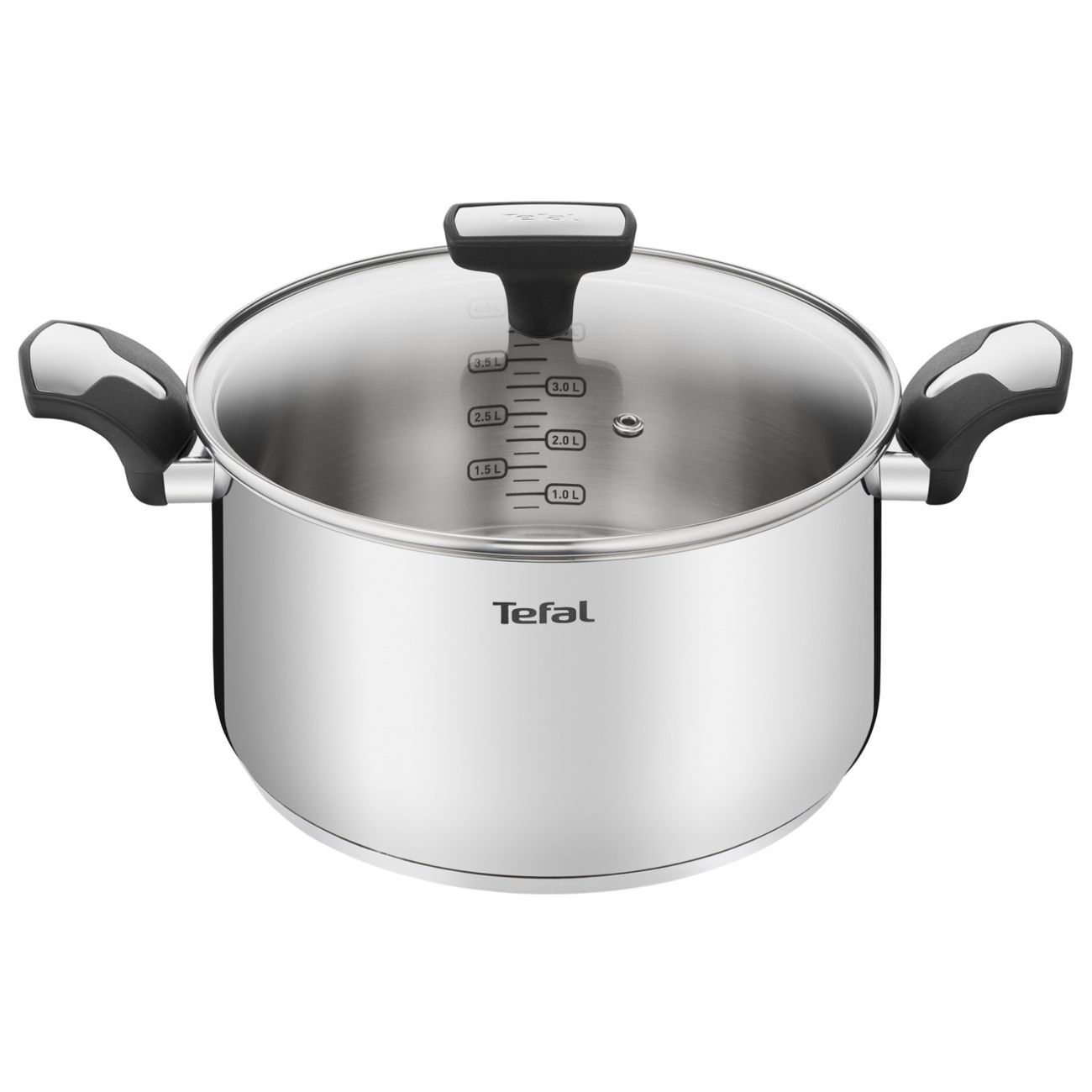 Кастрюля Tefal Emotion 5.4л с крышкой (E3014624) фото