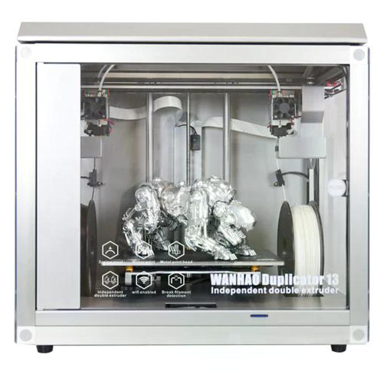 3D принтер Wanhao Duplicator D13 (double extruder)