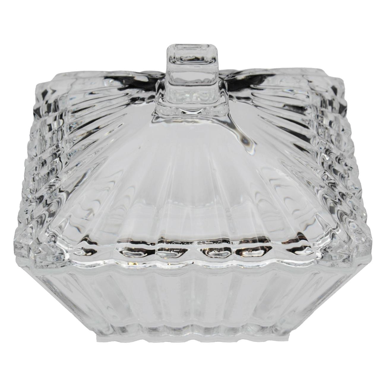 Декоративное блюдо DELI Glassware 85435