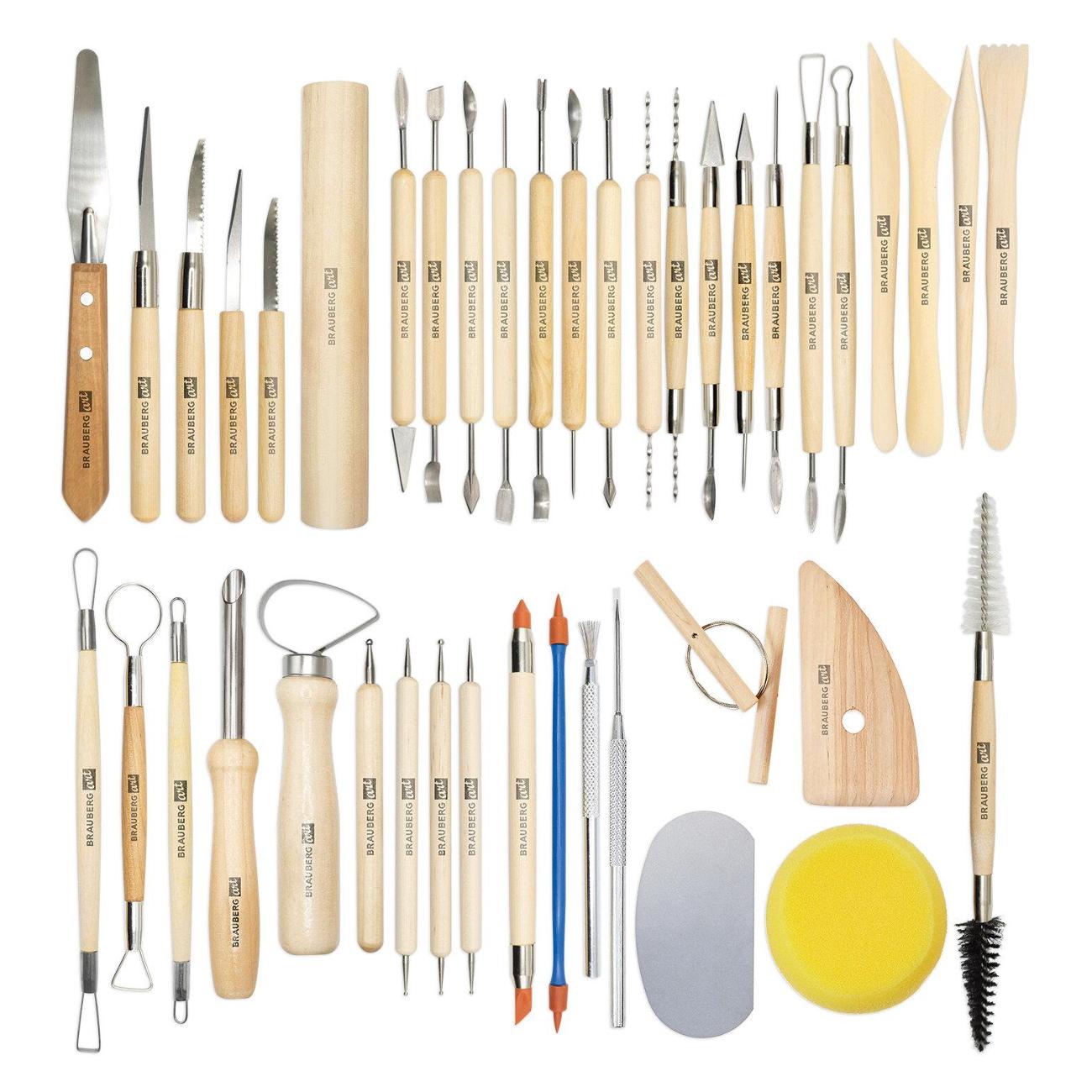 Набор инструментов для лепки Brauberg 271175