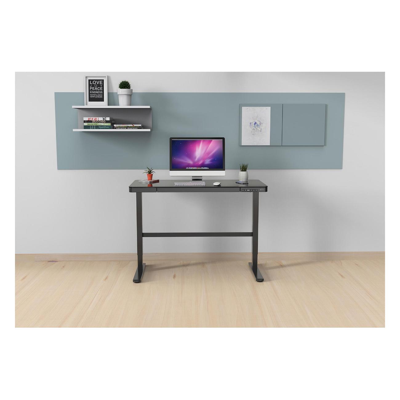 Стол компьютерный Cactus CS-EGD-BBK