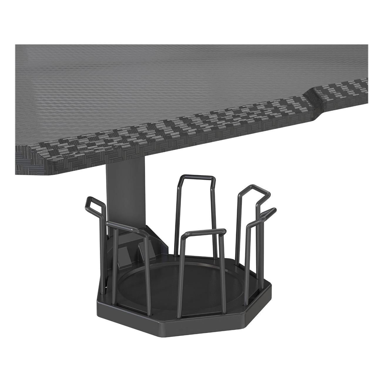 Стол компьютерный Cactus CS-EDL-GBK