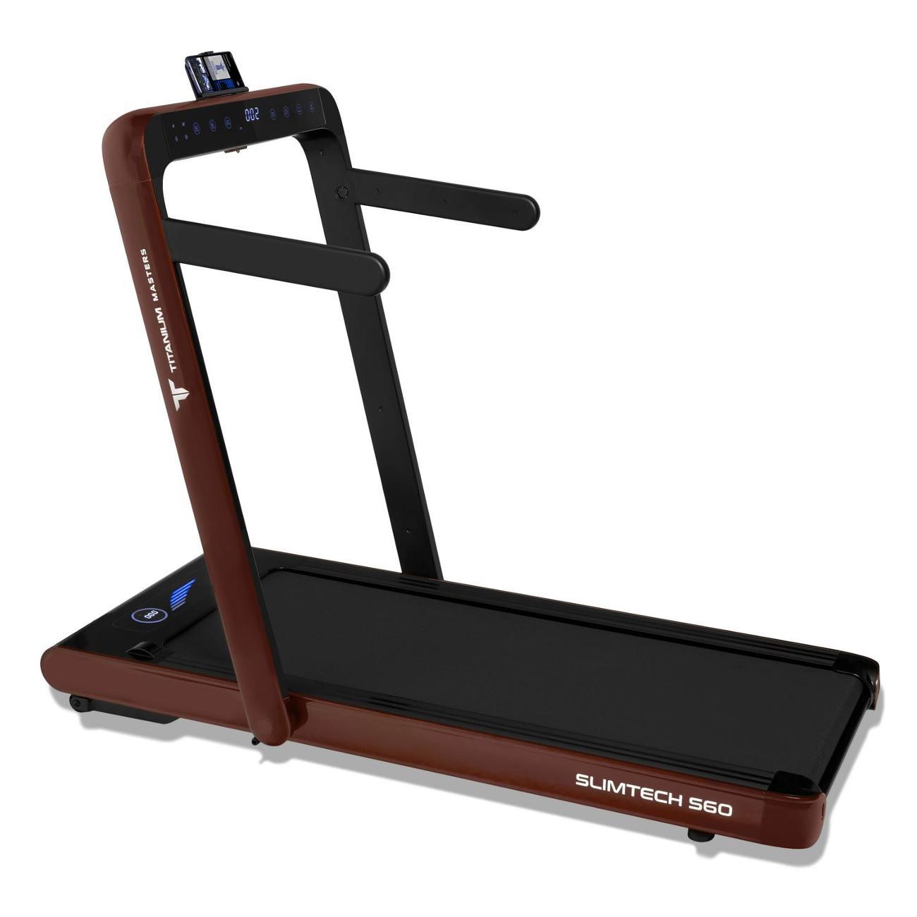 Беговая дорожка Titanium Masters Slimtech S60 коричневый фото