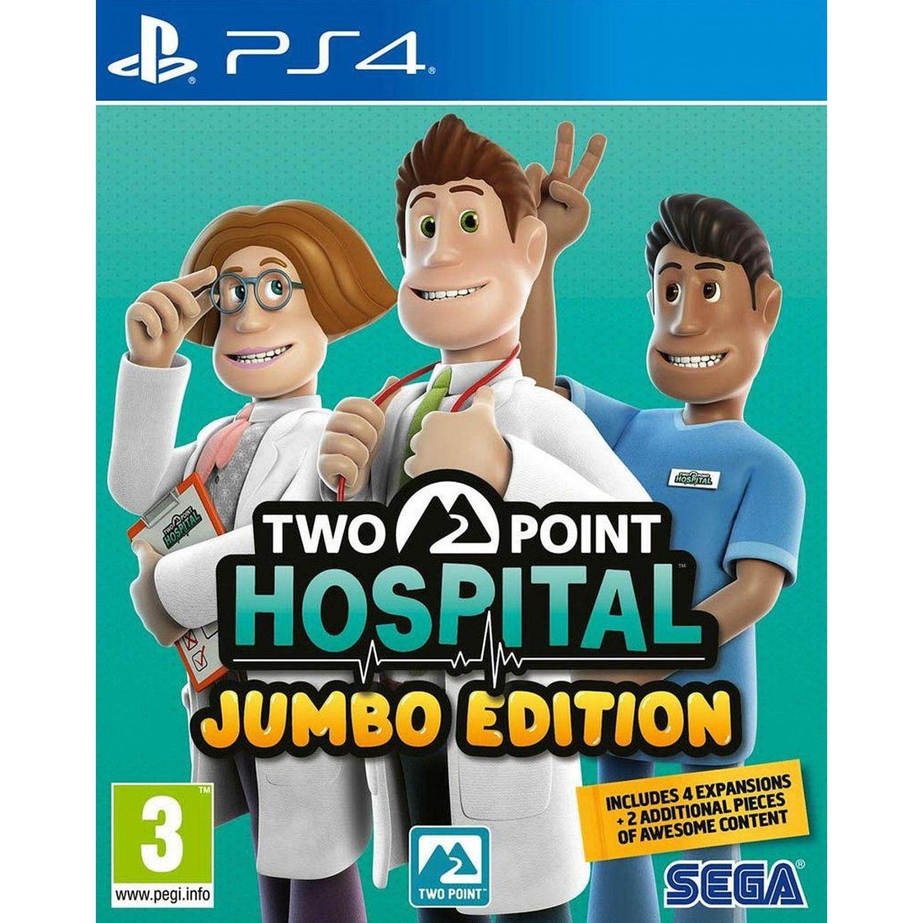 PS4 игра Sega Two Point Hospital. Jumbo Edition фото