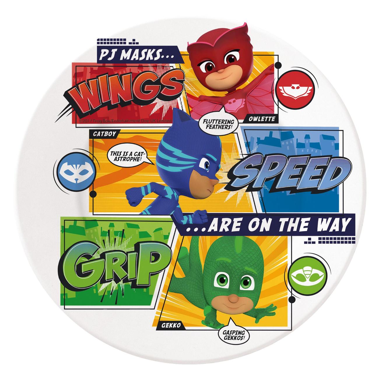 Тарелка Stor Герои в масках Команда