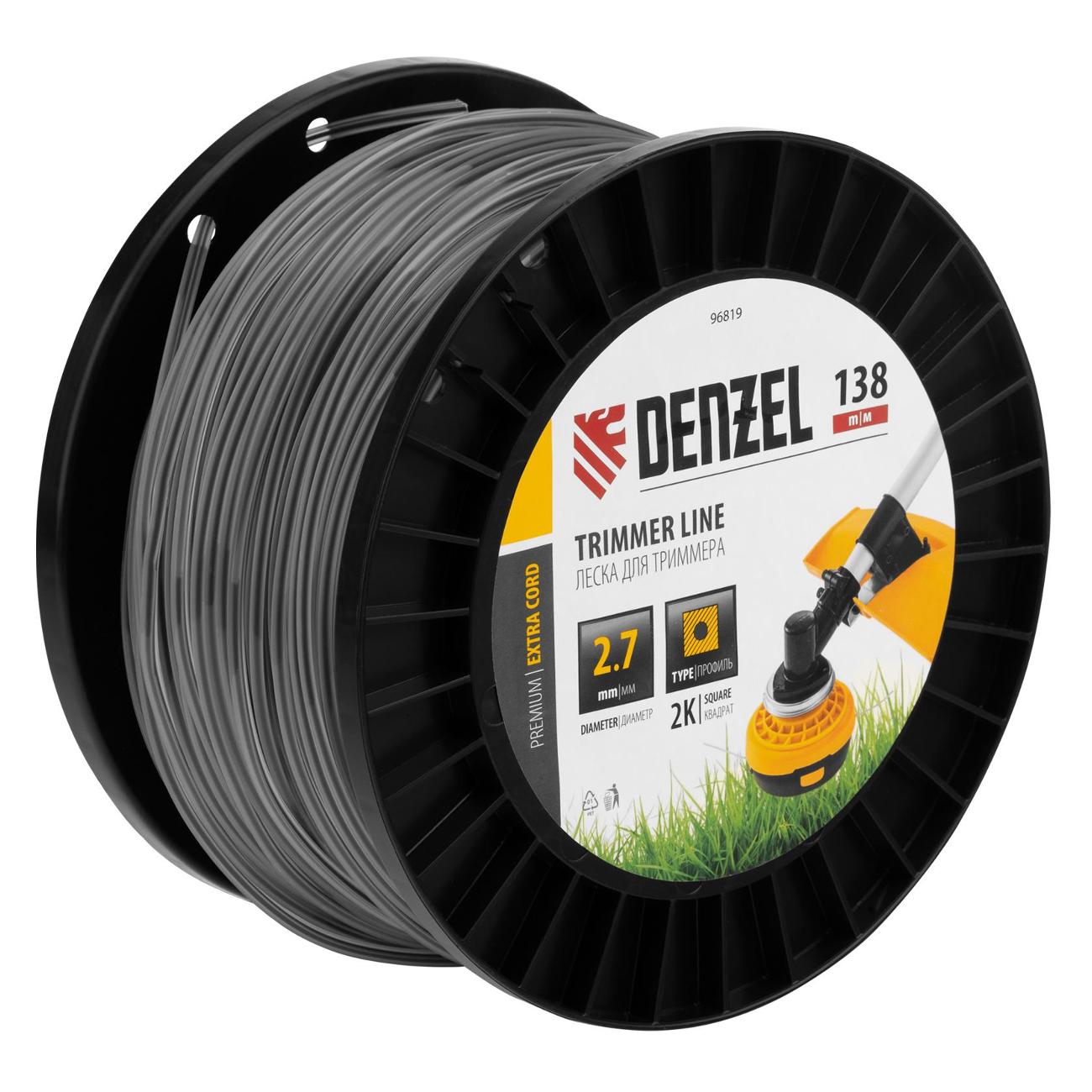 Леска для триммера Denzel 96819