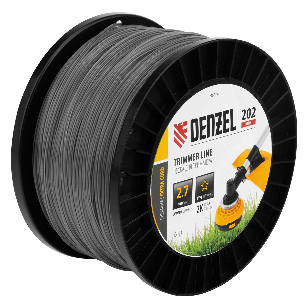 Леска для триммера Denzel 96814