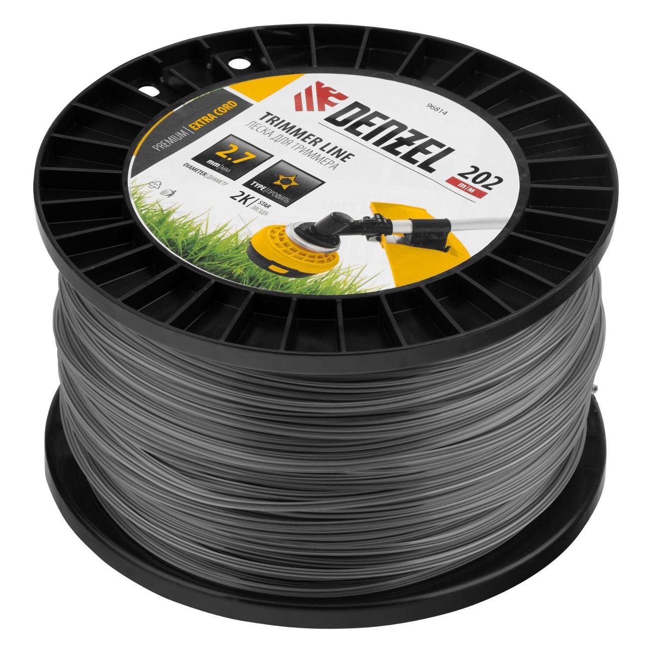 Леска для триммера Denzel 96814