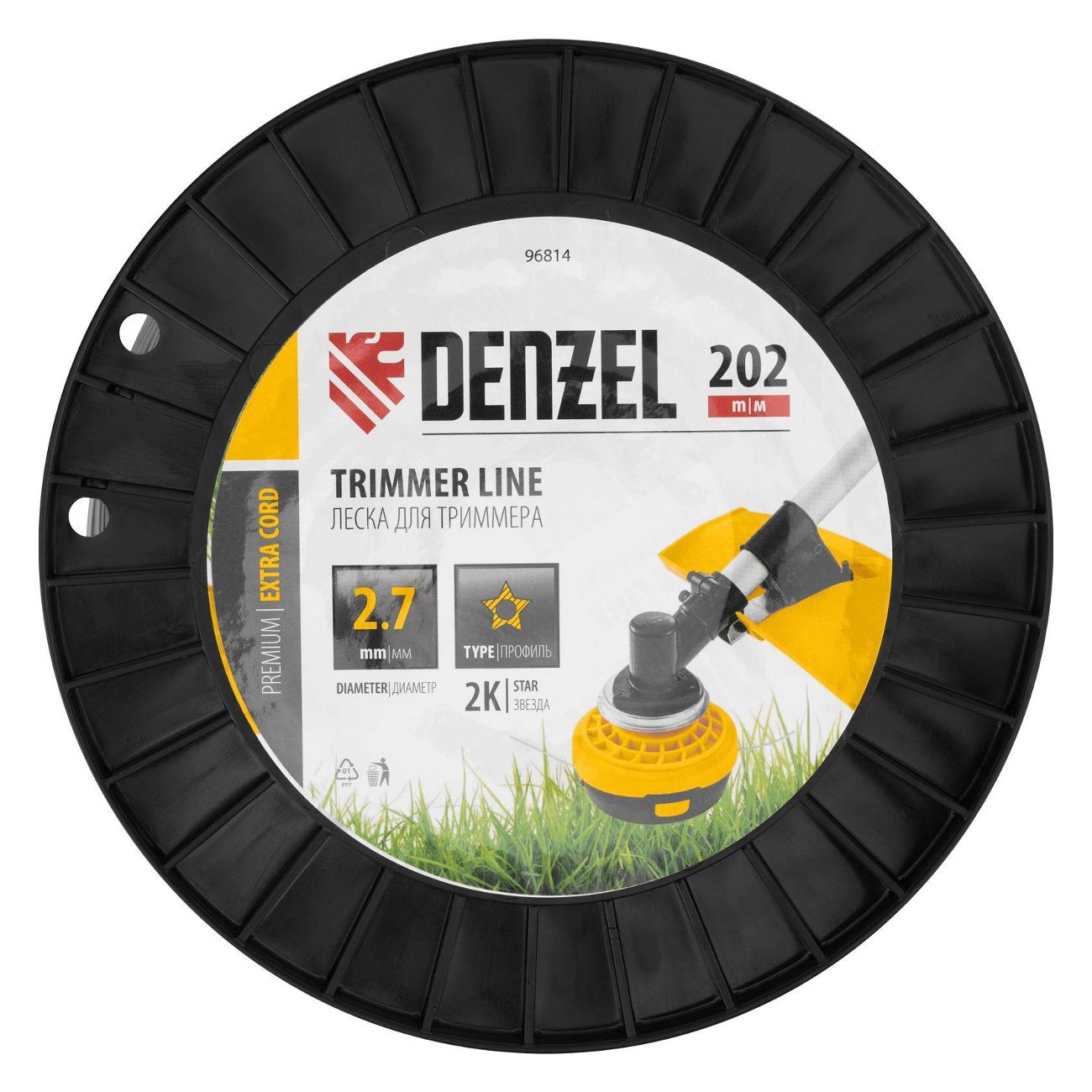 Леска для триммера Denzel 96814