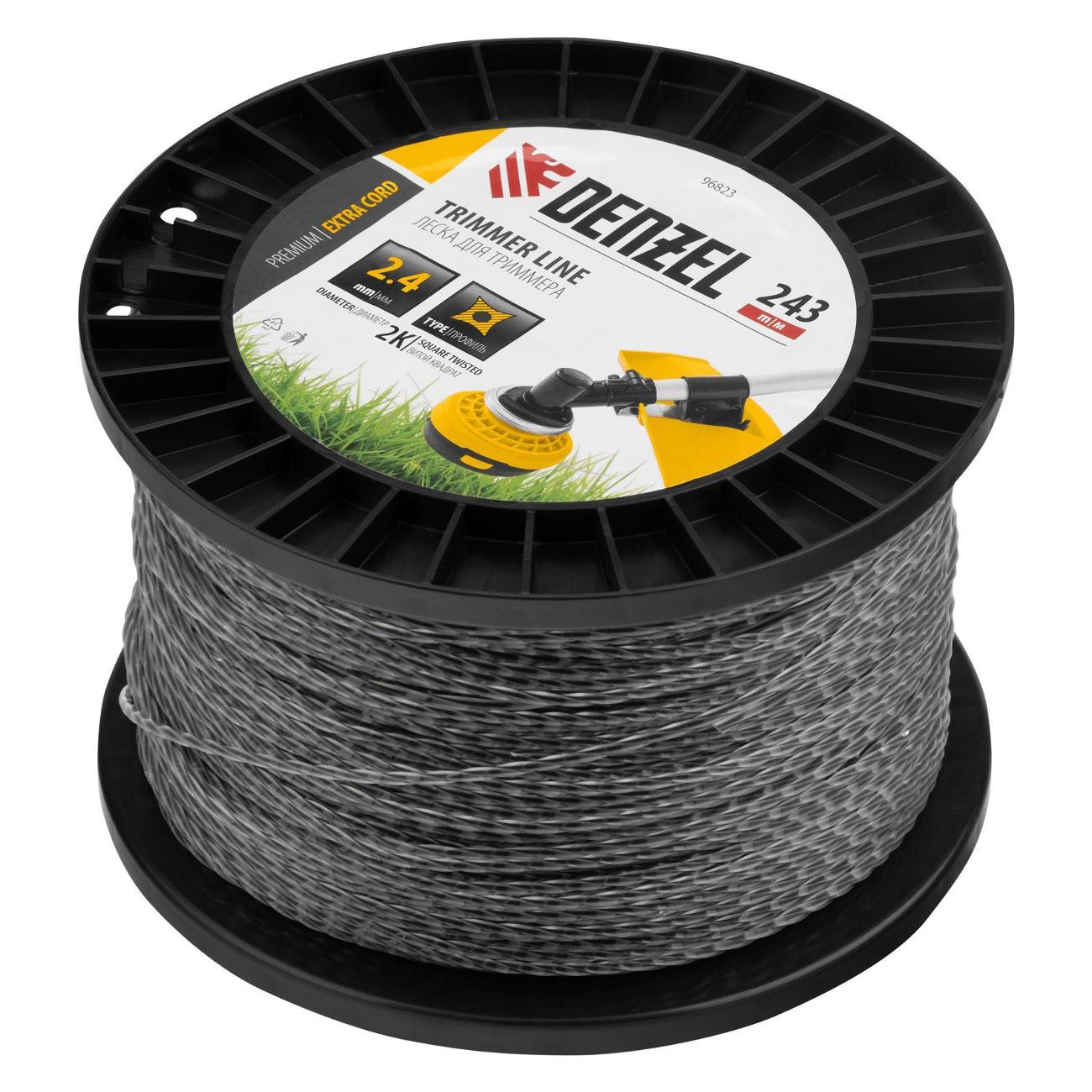 Леска для триммера Denzel 96823