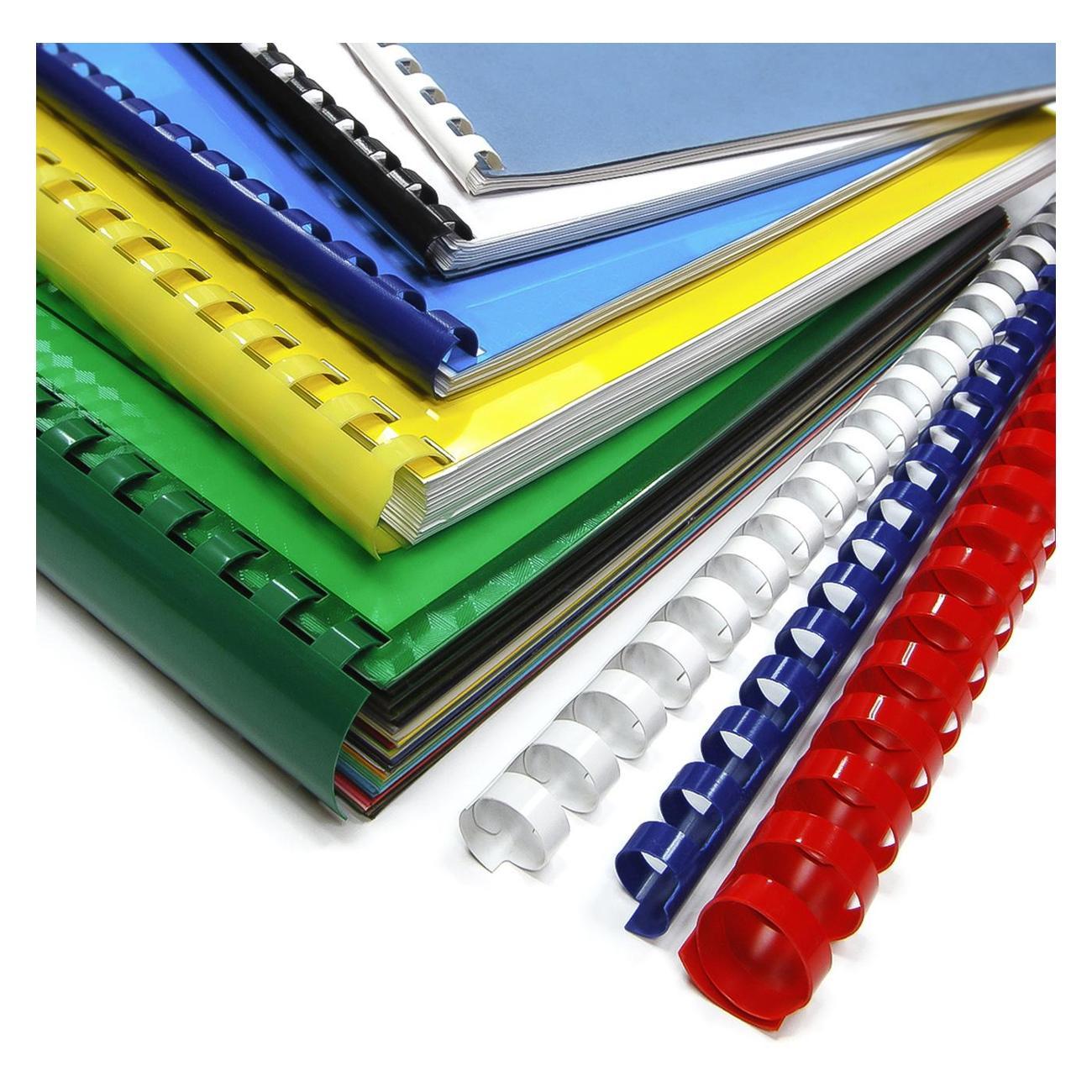 Пружина для переплета РеалИСТ 16 мм белые, 100 шт.