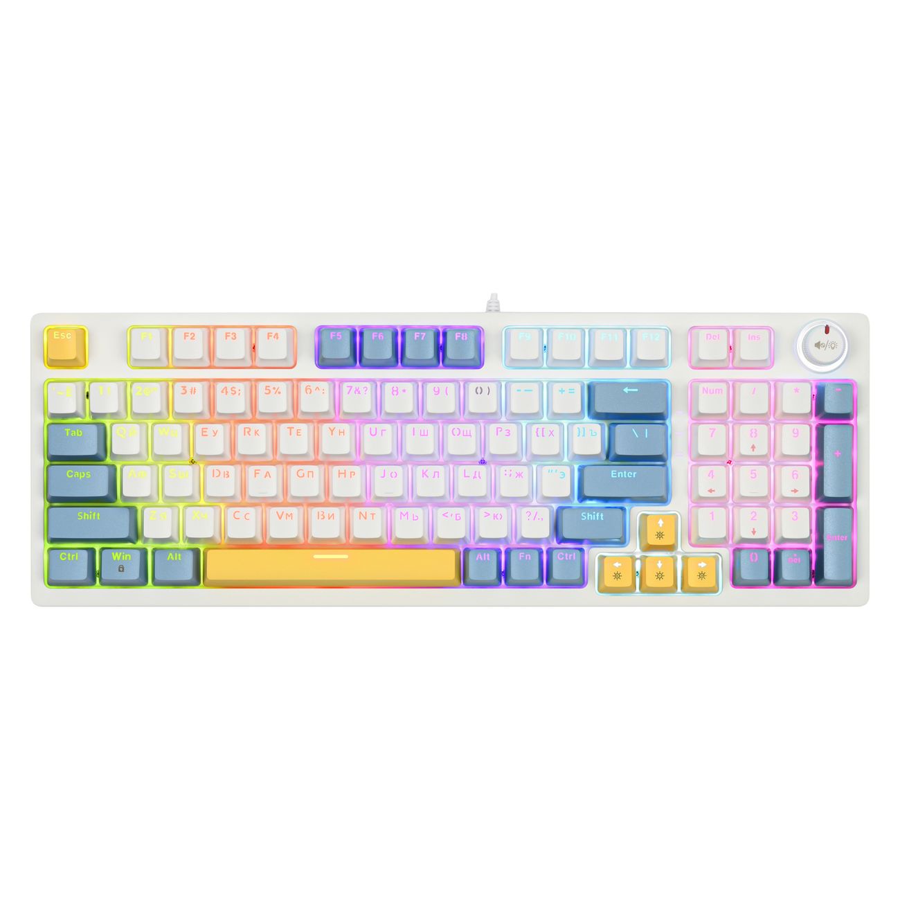 Игровая клавиатура BlACKZID K1 Rhino (BLZ-K1RHINO) фото