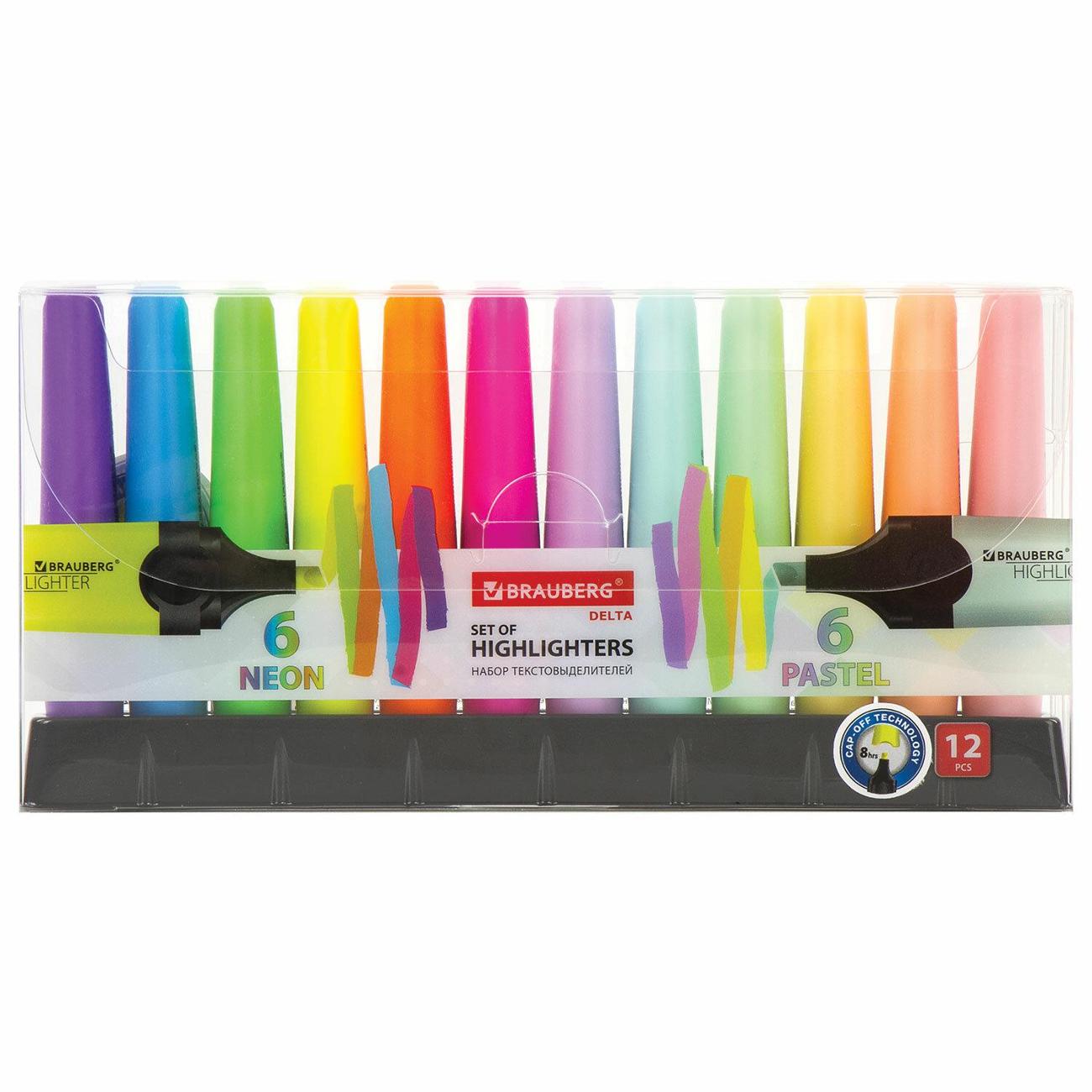 Набор текстовыделителей Brauberg 151737