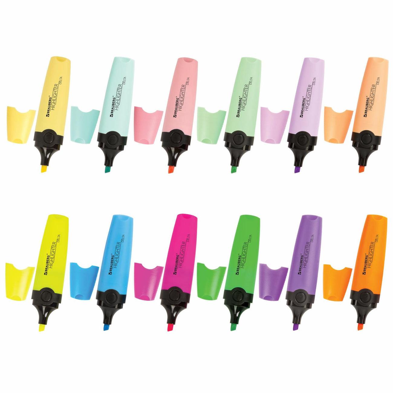 Набор текстовыделителей Brauberg 151737