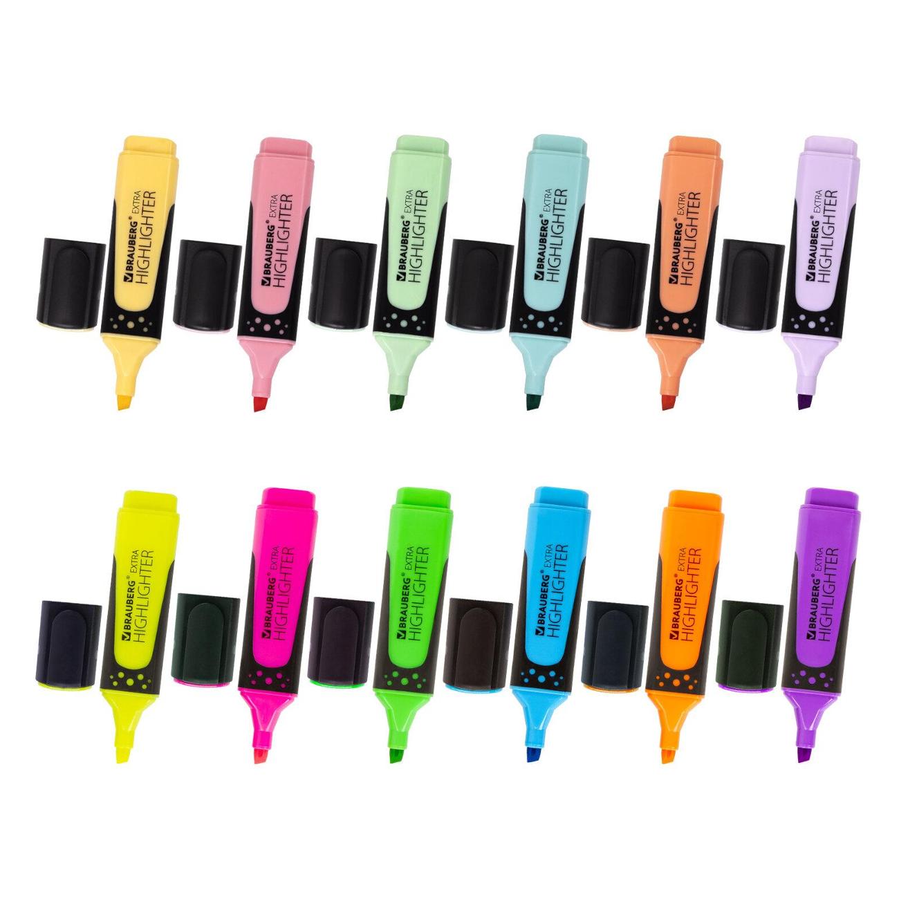 Набор текстовыделителей Brauberg 151758