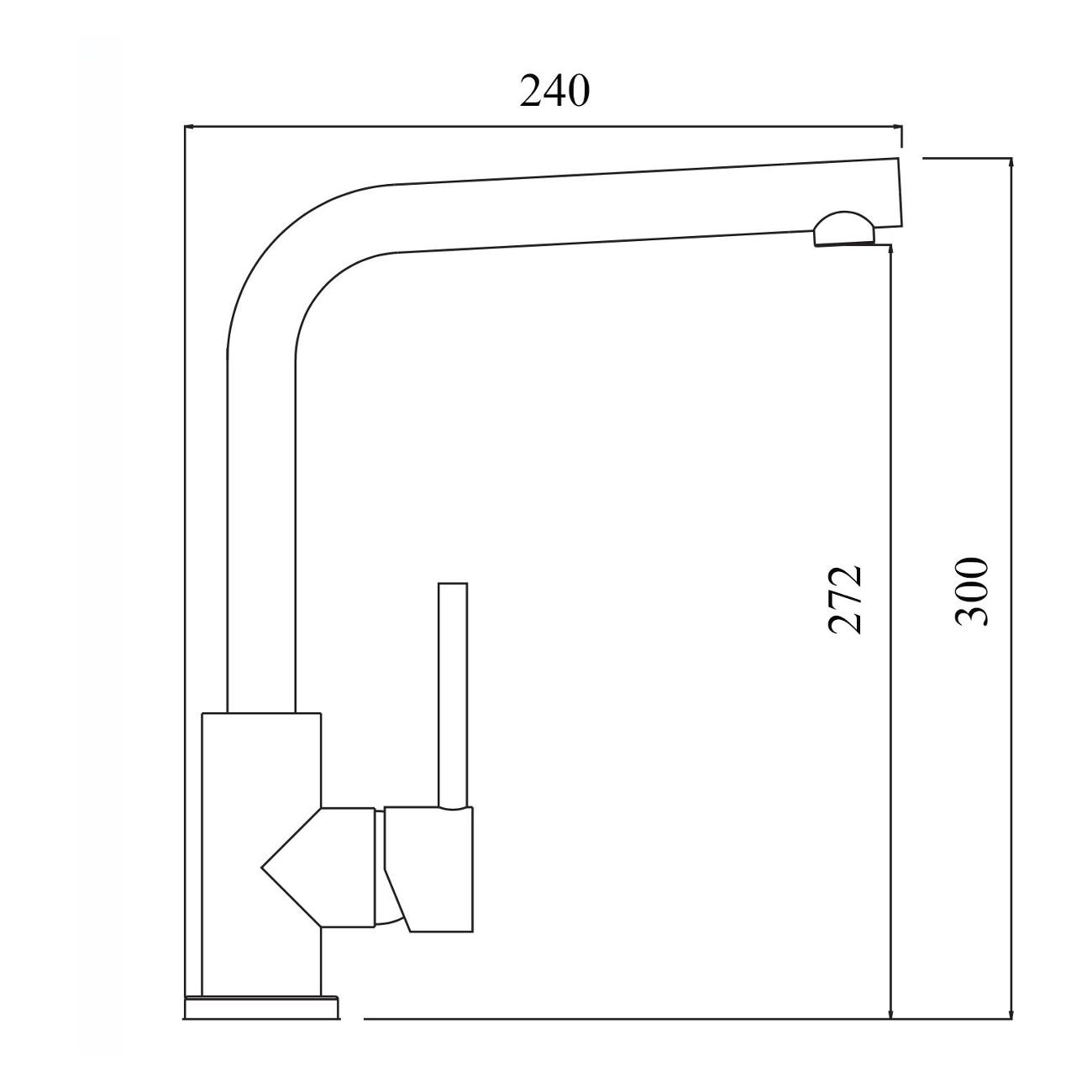Смеситель TopZero DONALD