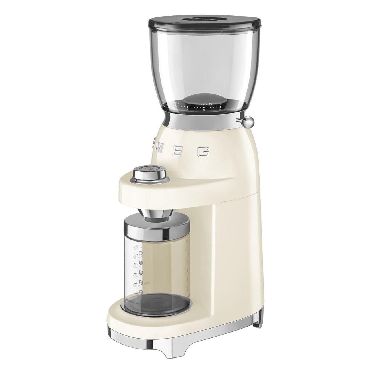 Кофемолка Smeg CGF11CREU кремовая