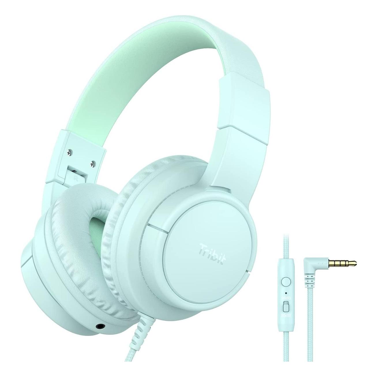 Наушники для детей Tribit Starlet 01 зеленый