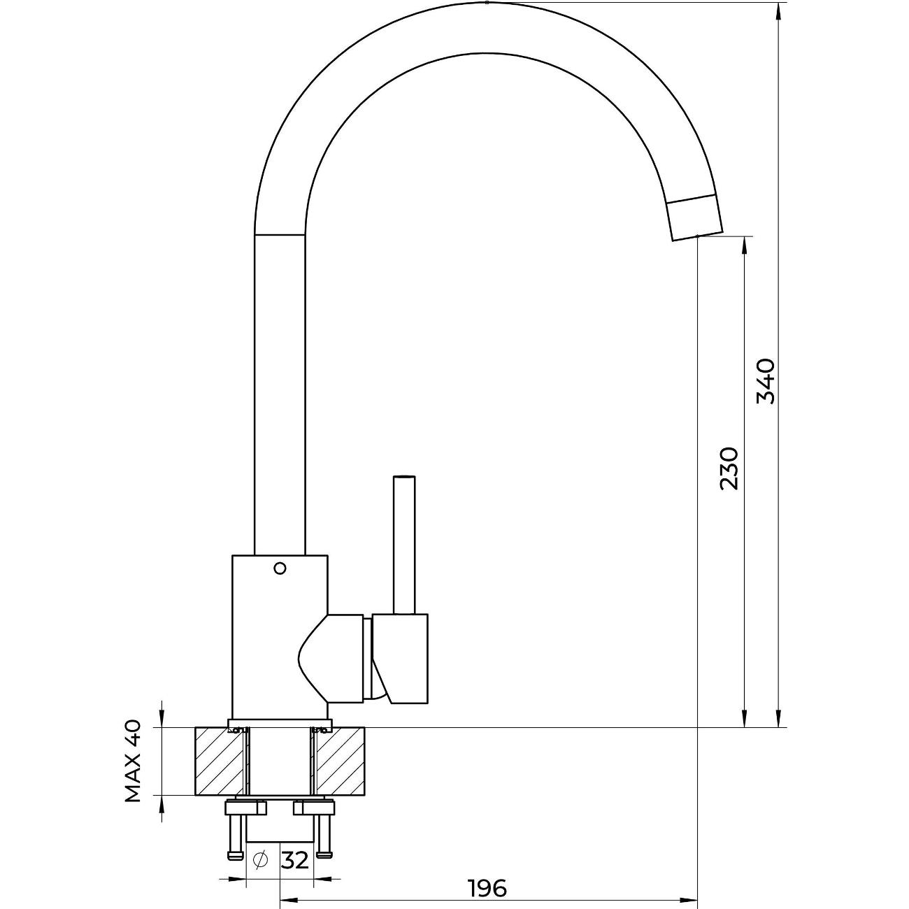 Смеситель POLYGRAN 848986