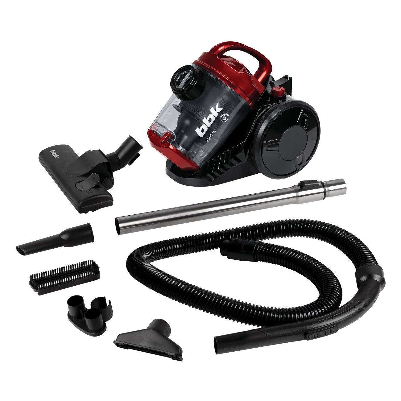 Пылесос с контейнером для пыли BBK BV1503 Red