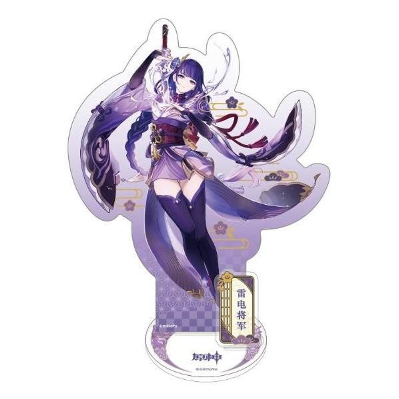 Фигурка Genshin Impact Inazuma Character Standee Raiden Shogun фото