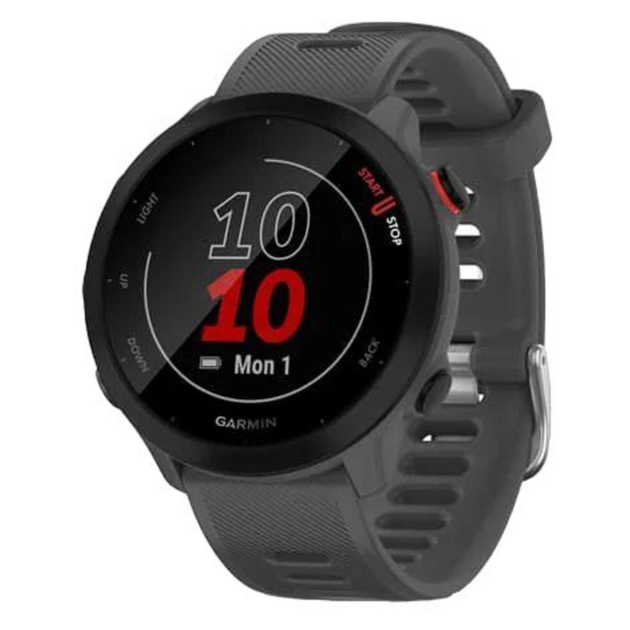Часы с GPS трекером Garmin Forerunner 55 Monterra Gray