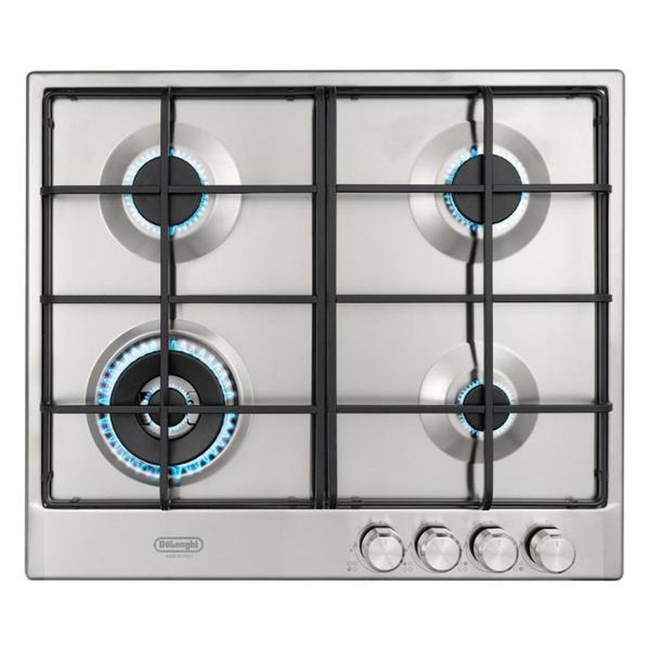 Встраиваемая газовая панель независимая DeLonghi SLF 460 LX RUS фото