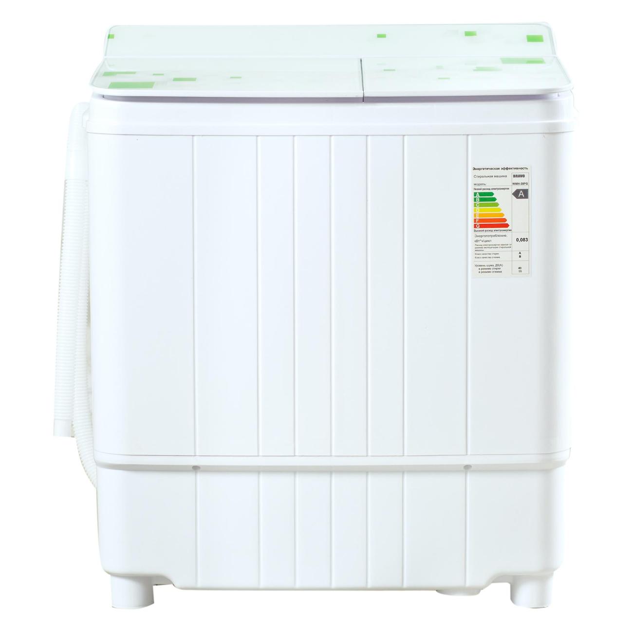 Активаторная стиральная машина Bravo WMH-38PG