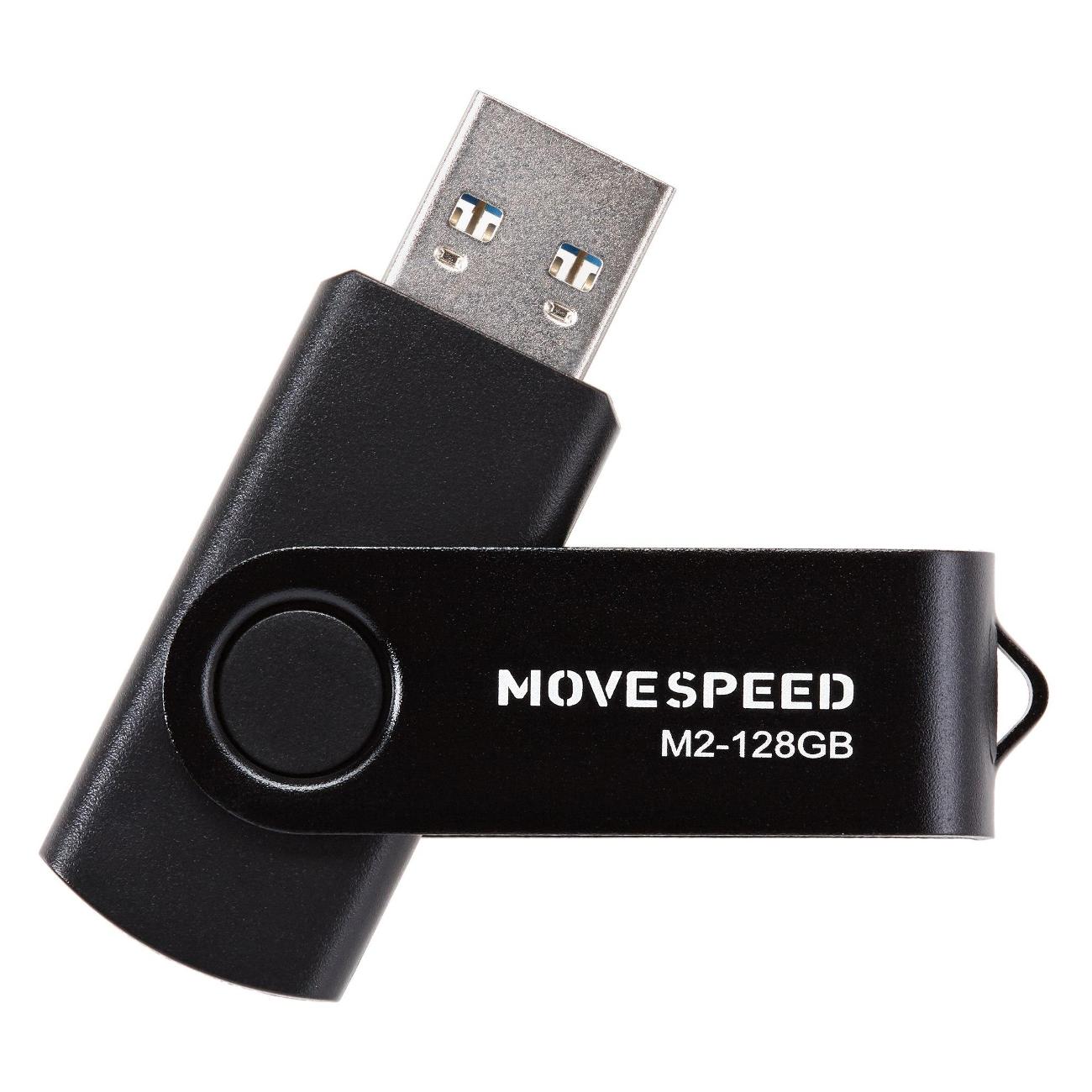 Флэш диск USB MOVESPEED Move Speed M2 128GB USB3.0 черный