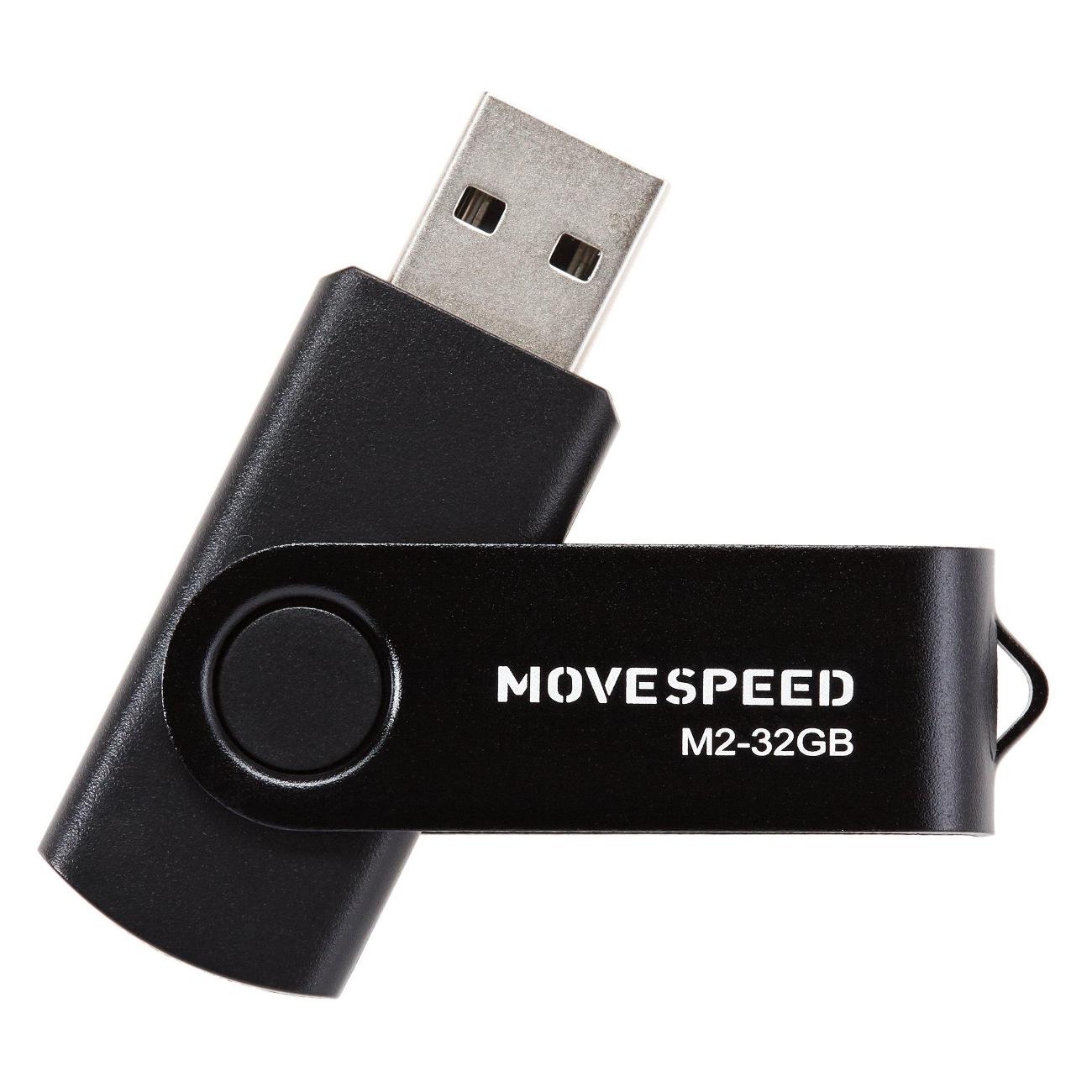 Флэш диск USB MOVESPEED Move Speed M2 32GB USB2.0 черный
