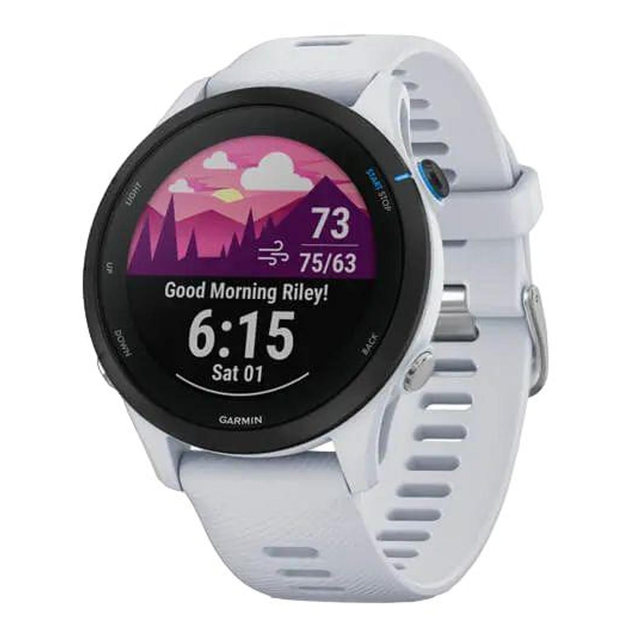 Смарт-часы Garmin Forerunner 255 Music White stone