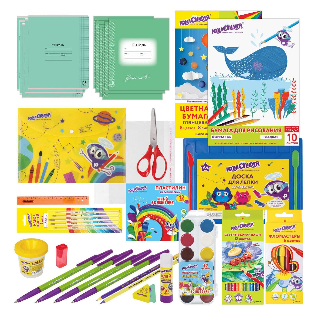 Набор школьных принадлежностей Юнландия 880118