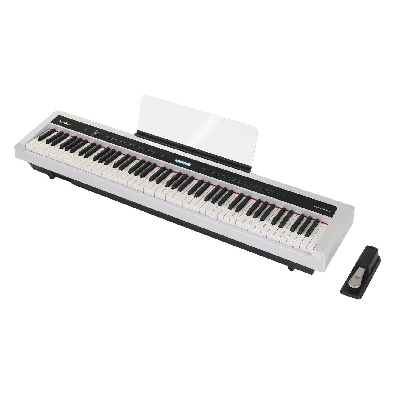 Цифровое пианино Tesler STZ-8800 белое