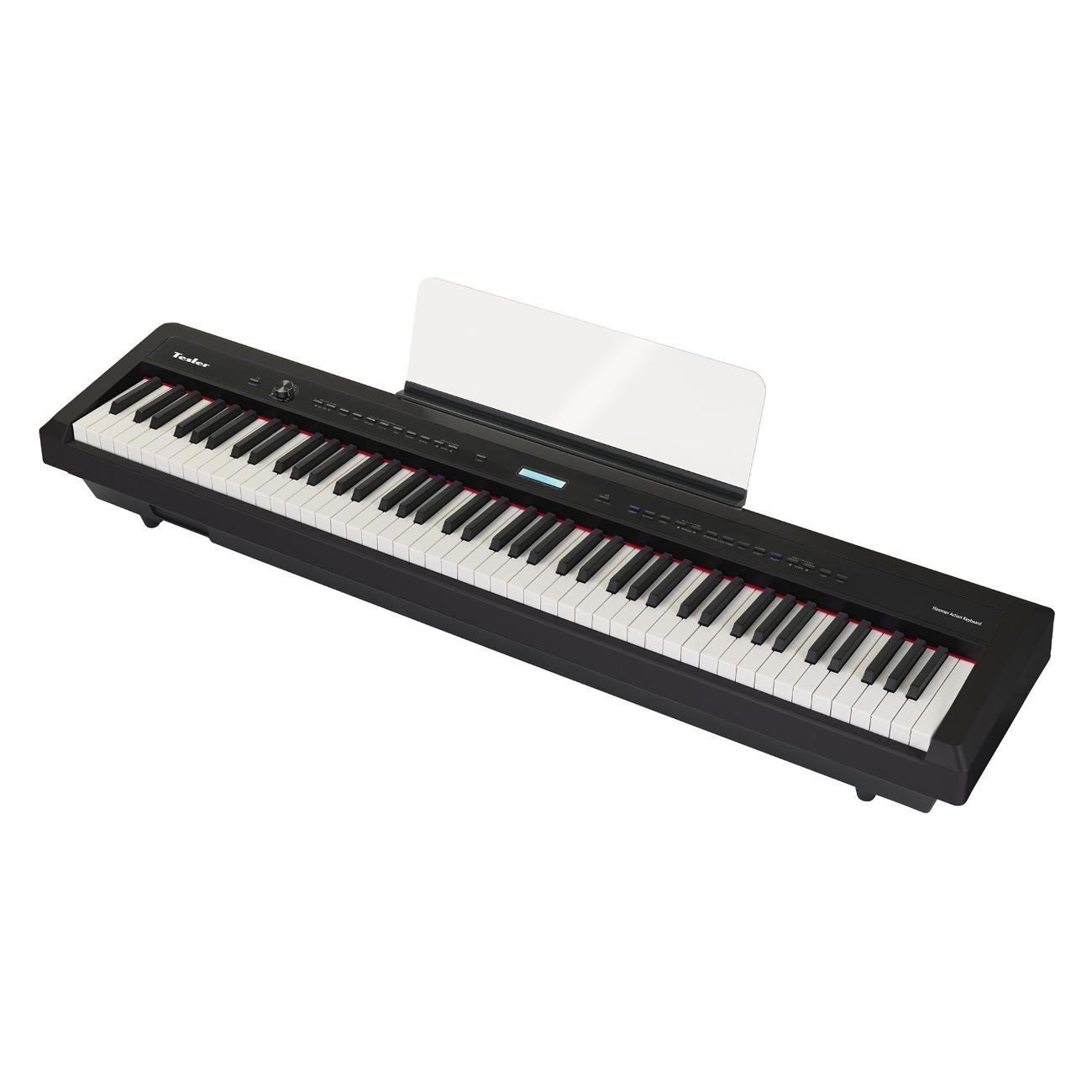 Цифровое пианино Tesler STZ-8800 черное