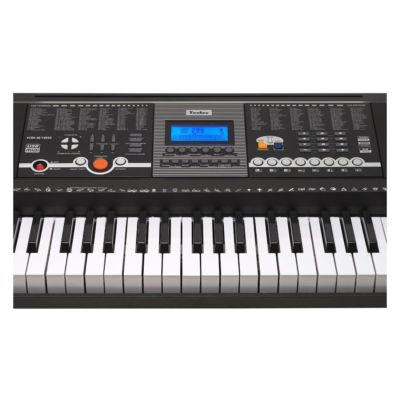 Синтезатор Tesler KB-6180