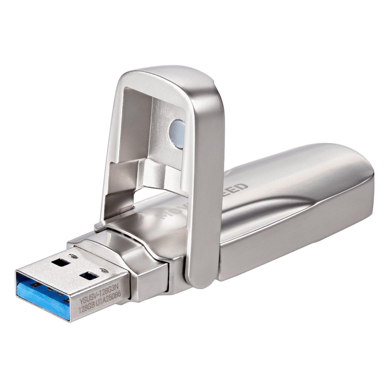 Флэш диск USB MOVESPEED USB3.0 128GB YSUSV-128GSN Silver