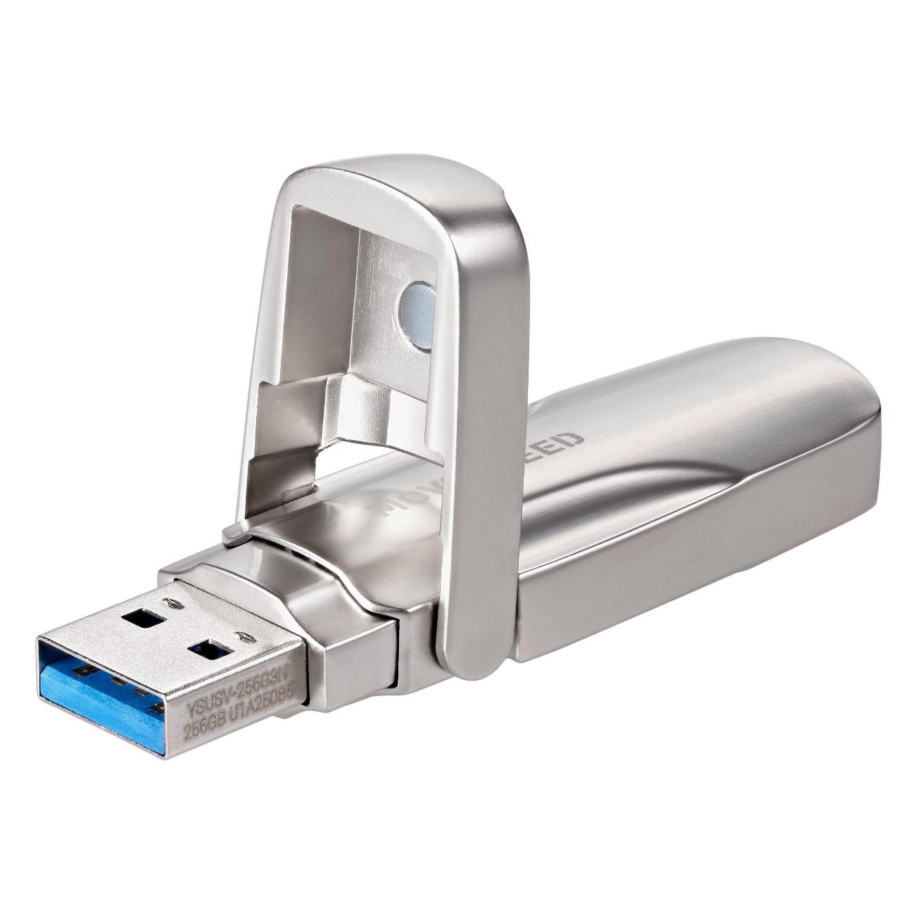 Флэш диск USB MOVESPEED USB3.0 256GB YSUSV-256GSN Silver