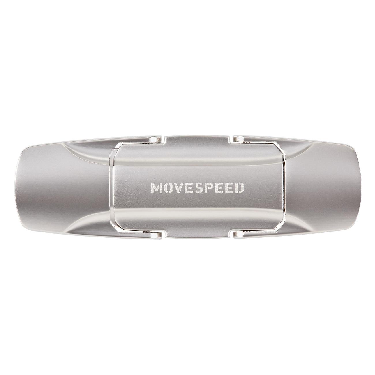 Флэш диск USB MOVESPEED USB3.2/Type-C 256GB YSUYV-256GSN Silver