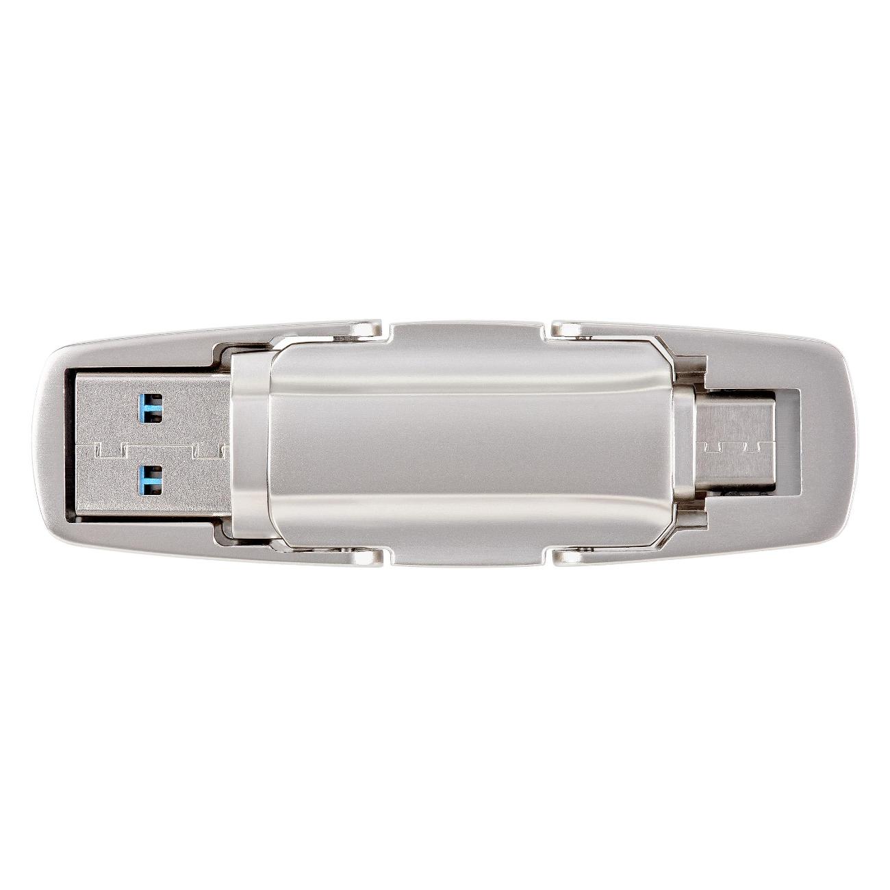 Флэш диск USB MOVESPEED USB3.2/Type-C 256GB YSUYV-256GSN Silver
