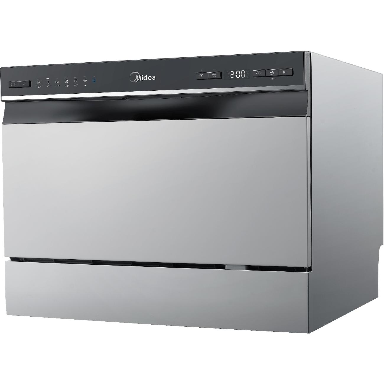 Посудомоечная машина Midea MCFD55S460Si серебристая фото