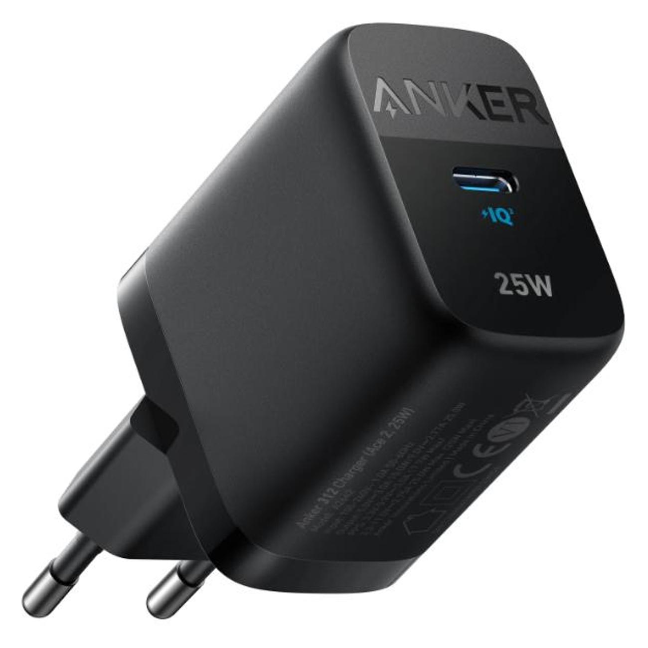 Сетевое зарядное устройство Anker 312 25W A2642 Black фото