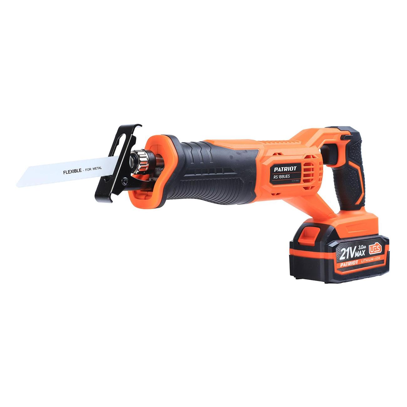 Пила сабельная аккумуляторная Patriot RS 188UES