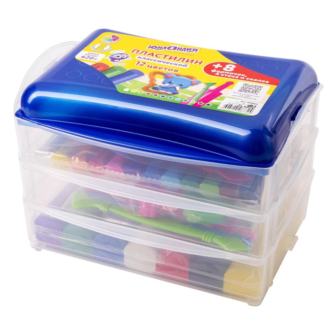 Пластилин Юнландия 105866